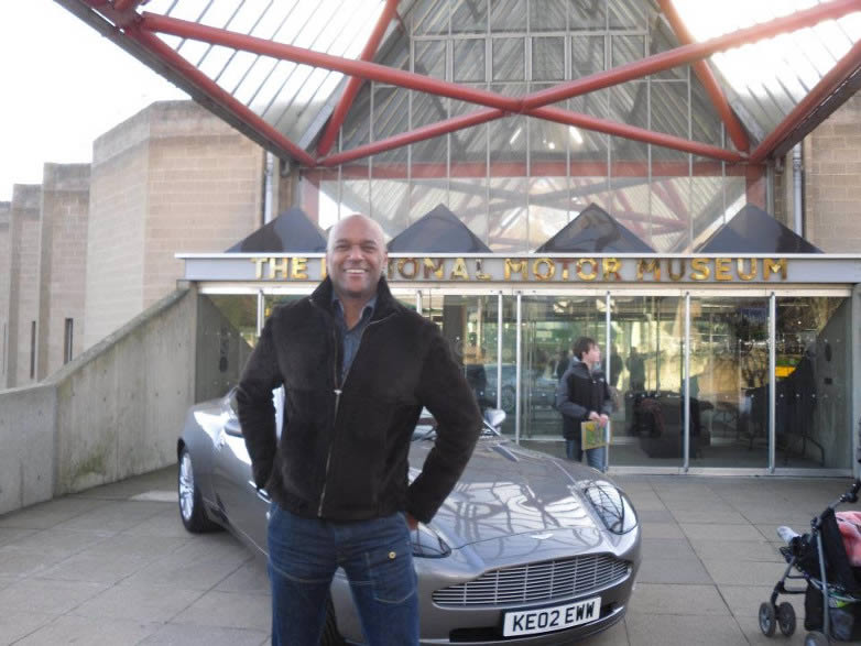 Colin Salmon at Bond in Motion in Beaulieu 2012