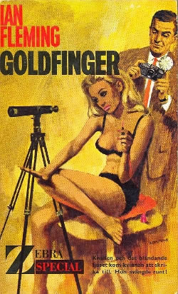 First edition UK hardcover of Goldfinger (1959)
