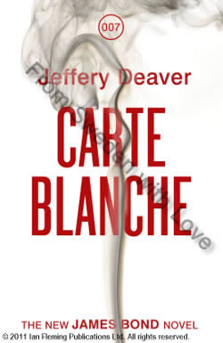 First UK edition of Carte Blanche (2011)