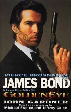 First UK edition hardcover of GoldenEye (1995)