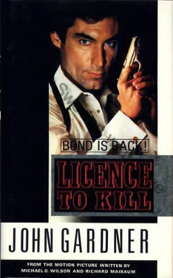 First UK edition of Licence To Kill (1990)