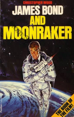 First edition UK hardcover of Moonraker (1979)