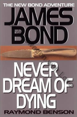 First UK edition of Never Dream Of Dying (2001)