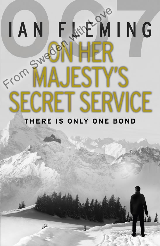 On Her Majesty's Secret Service vintage paperback