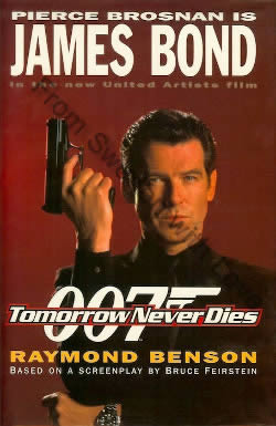 First UK edition of Tomorrow Never Dies (1997)