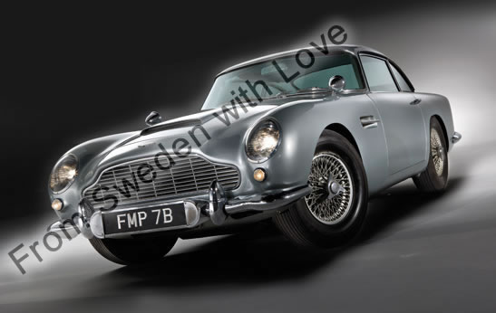 1964 Aston Martin DB5 real James Bond car