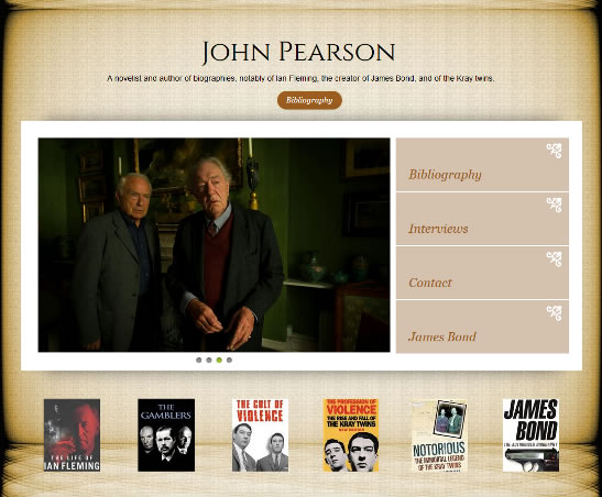 John Pearson official website