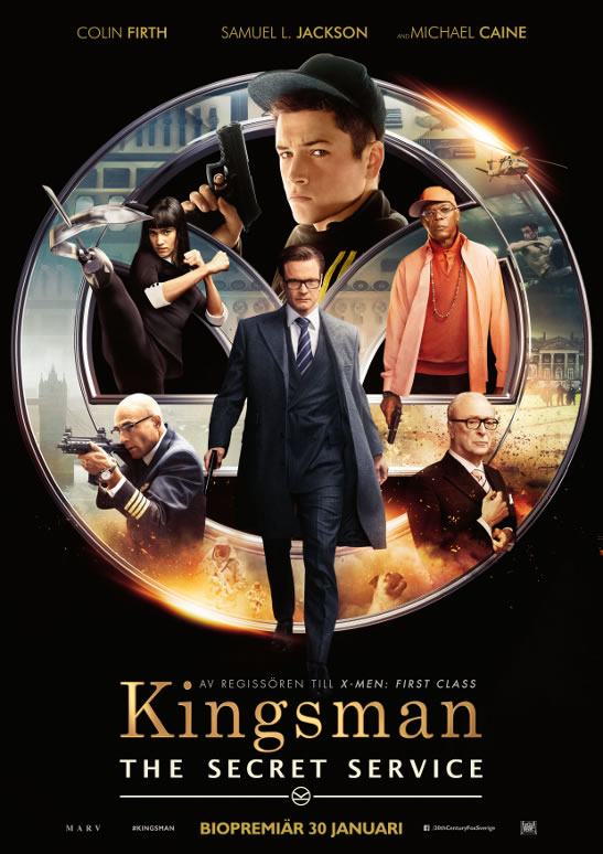 Kingsman The Secret Service affisch