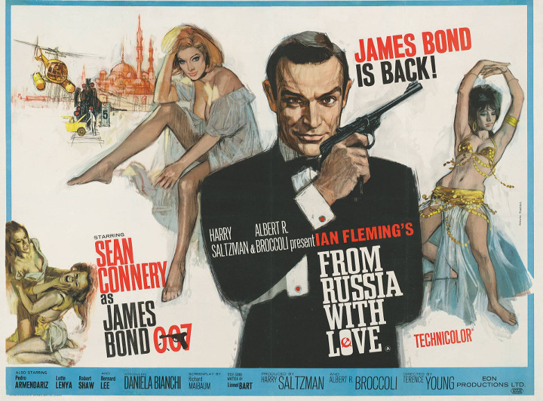 From Russia with Love, film, 60th anniversary