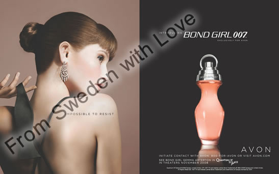 Gemma arterton bond girl 007 perfume