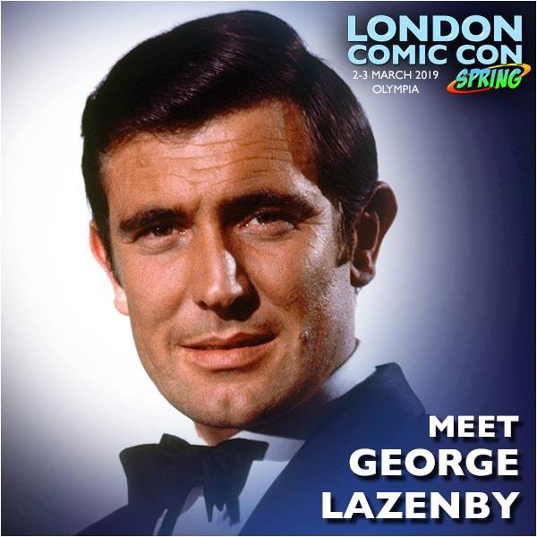 George Lazenby London Comic Con Spring 2019