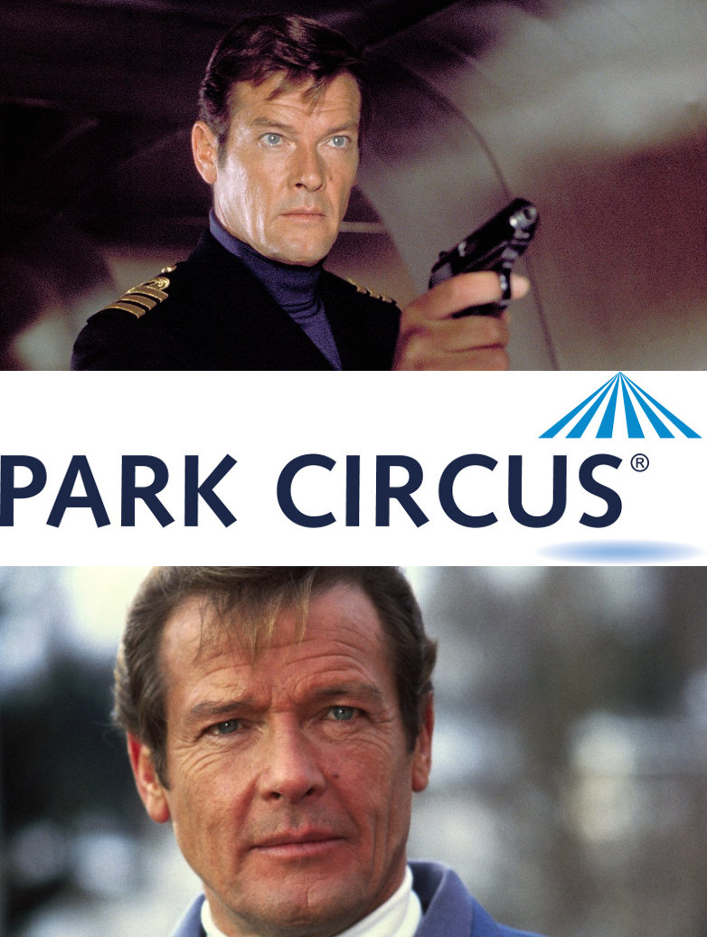 Roger Moore Park Circus James Bond films Unicef