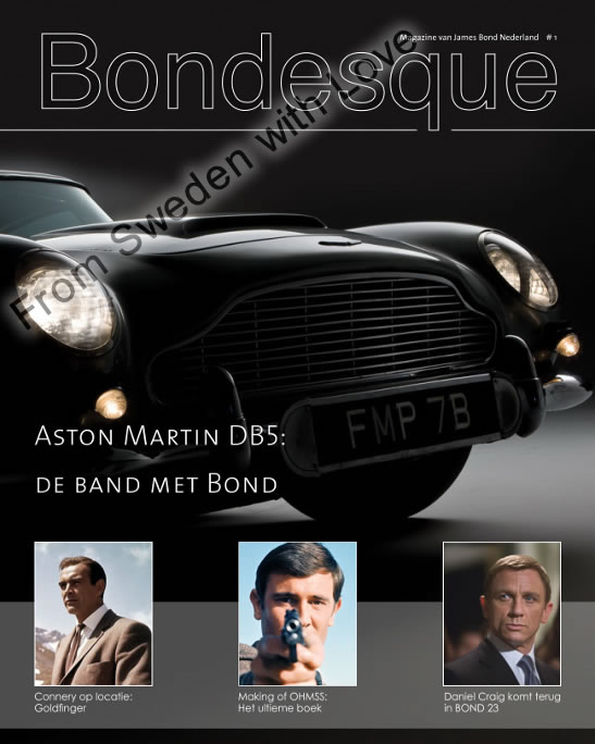 Issue 1 of Bondesque (Dutch James Bond magazine)