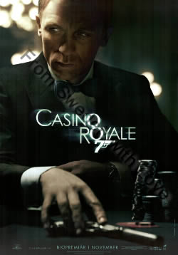 US one-sheet poster for Casino Royale (2006)