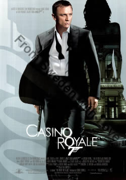 US one-sheet poster for Casino Royale (2006)