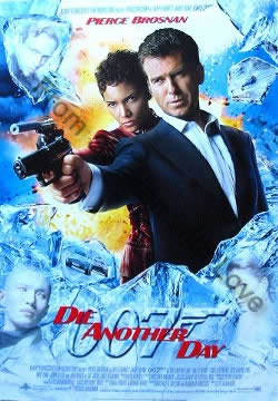 US one-sheet poster for Die Another Day (2002)