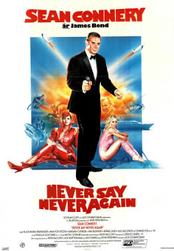 Swedish poster for Never Say Never Again (1983)