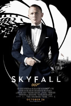 UK one-sheet poster for Skyfall (2012)