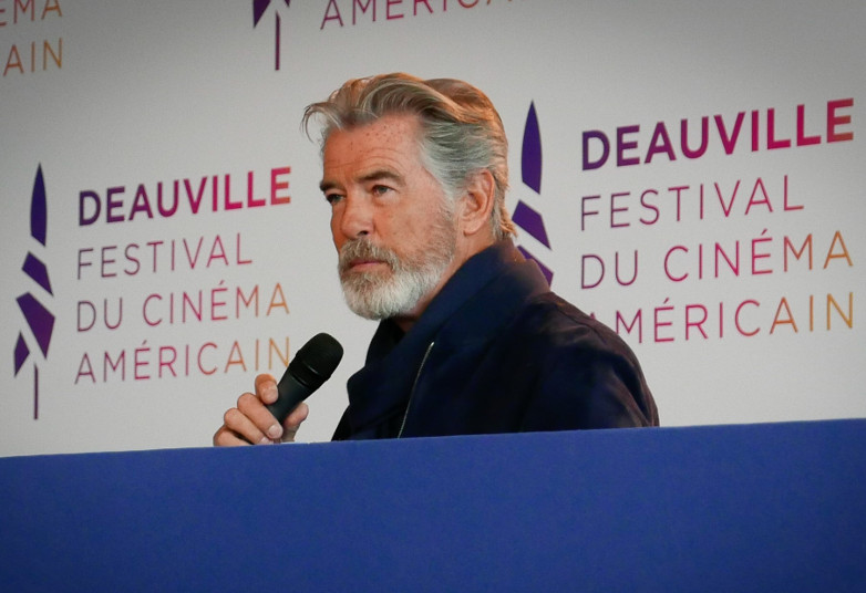 Pierce Brosnan at the press conference in Deauville 2019