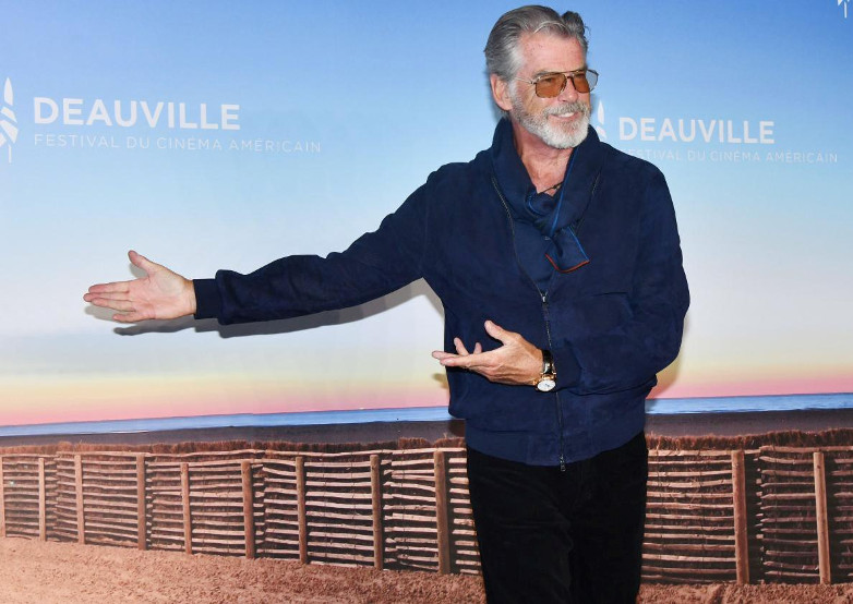 Pierce Brosnan at the American film festival in Deauville 2019