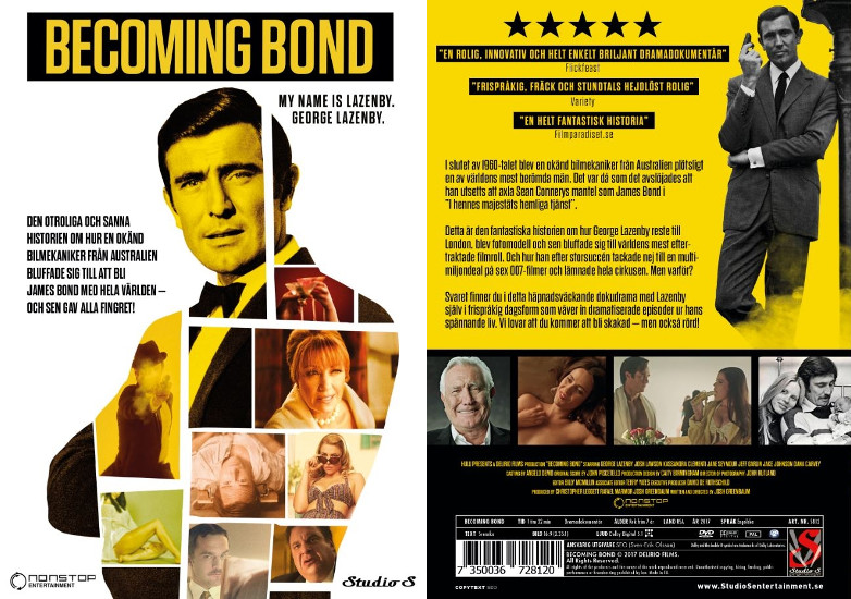 Becoming Bond George Lazenby DVD