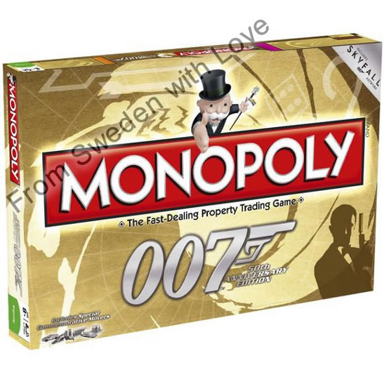 James Bond 50th monopoly